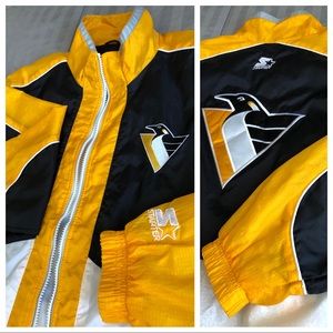 Rare Vintage Pittsburgh Penguins STARTER Jacket!